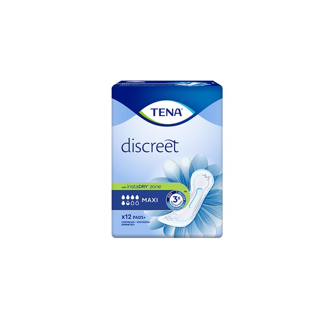 DISCREET compresa incontinencia maxi 12 u