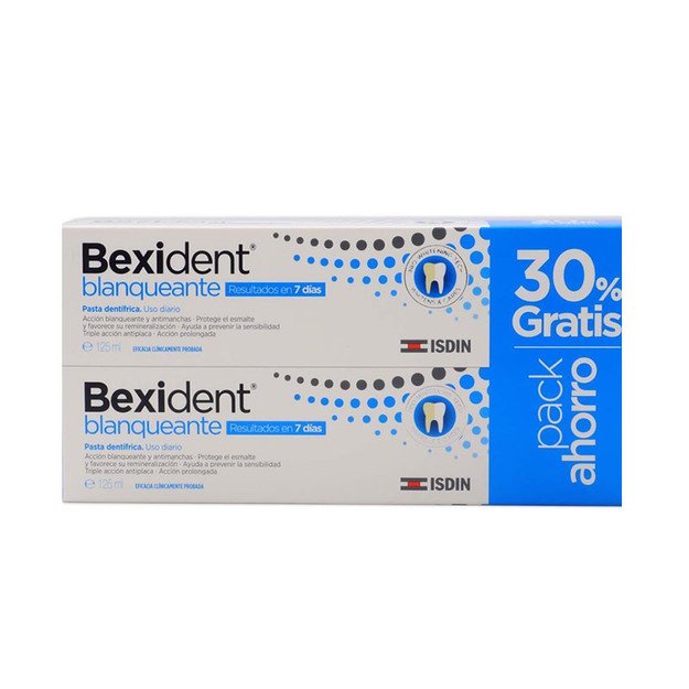 BEXIDENT BLANQUEANTE pasta dentĆĀ­frica dĆĀŗo 2 x 125 ml