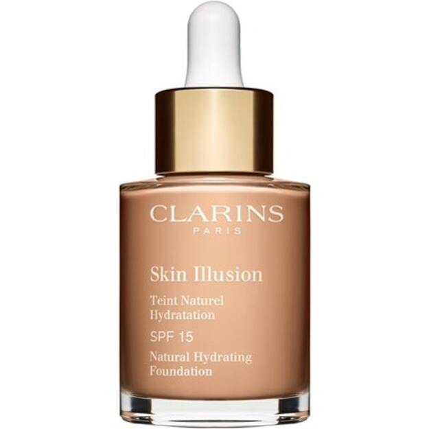 Clarins Skin Illusion Teint Naturel Hydratation Natural Hydrating Foundation 108 Spf 15 30 Ml