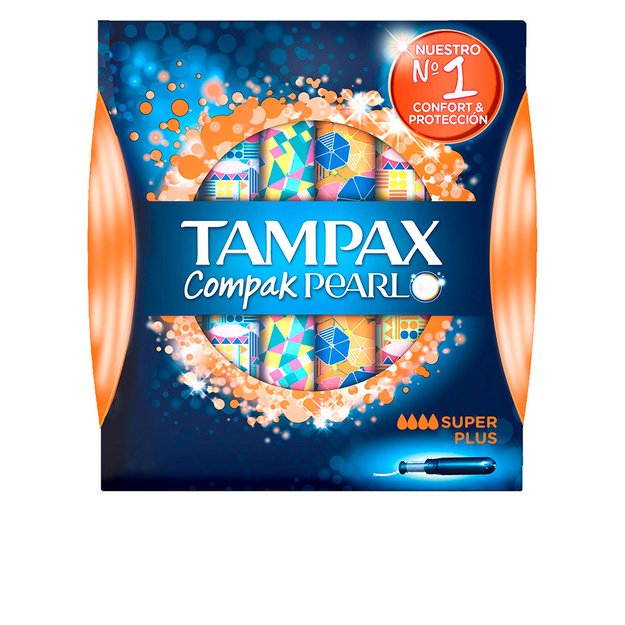 Tampax Pearl Compak Super Plus Buffer 16 Uds