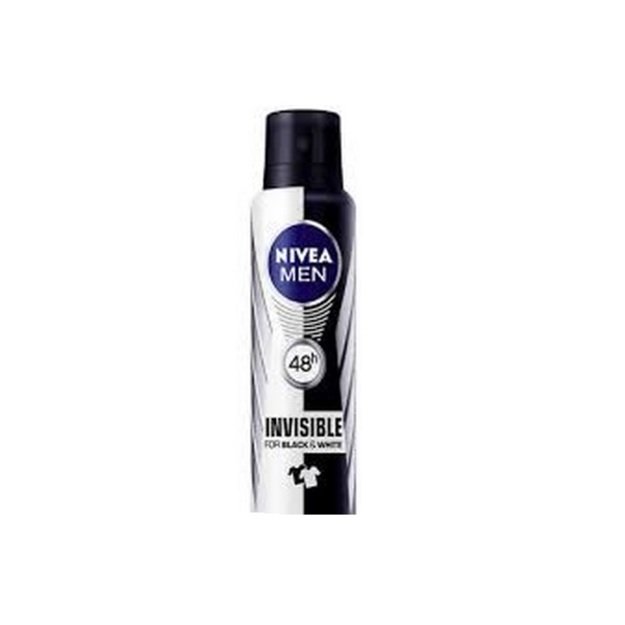 Nivea Men Invisible for Black And White Power Deodorant Spray 200ml