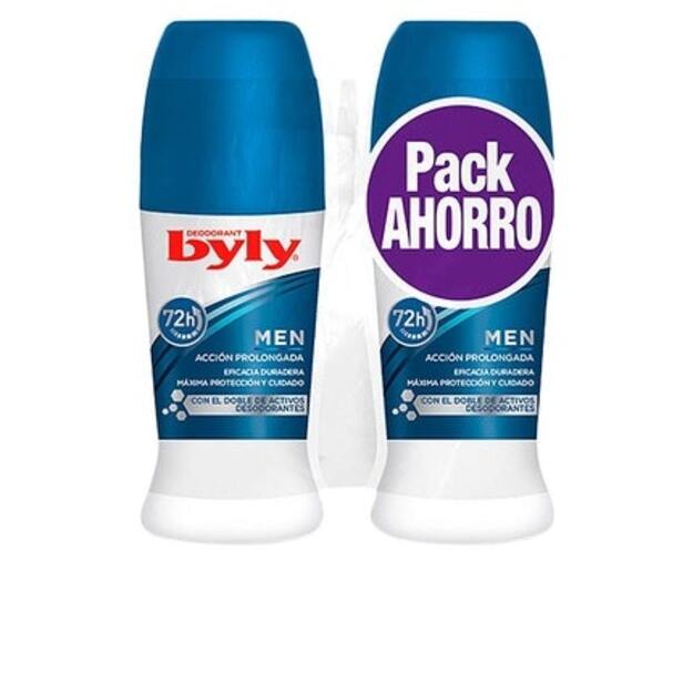 Byly For Men Roll On Deodorant 2x50ml