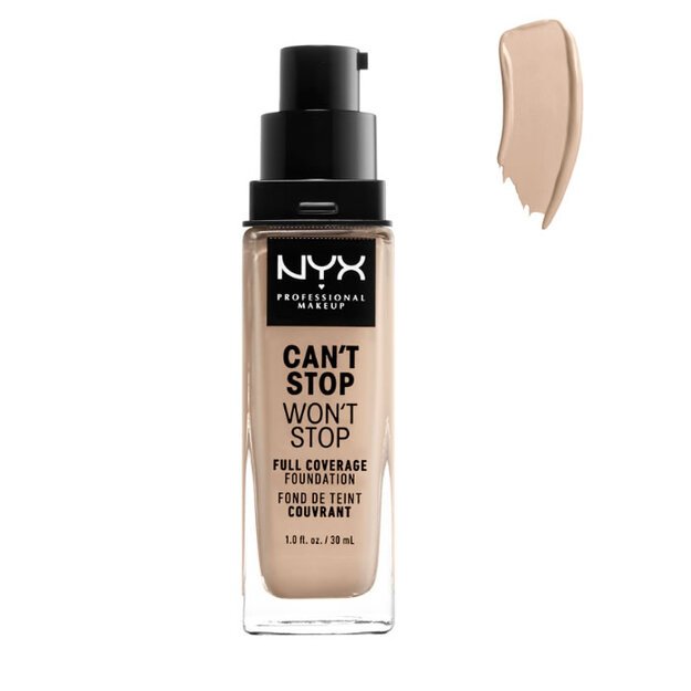 CAN\'T STOP WON\'T STOP full coverage foundation #alabaster 30