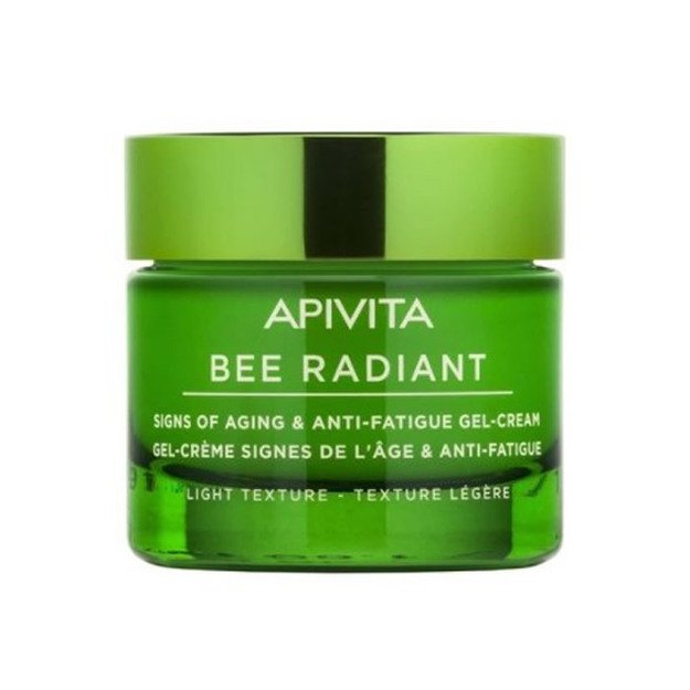 APIVITA BEE RADIANT GEL-CREMA SIGNOS DE LA EDAD & ANTIFATIGA con propĆĀ³leo y peonĆĀ­a blanca 50 ml