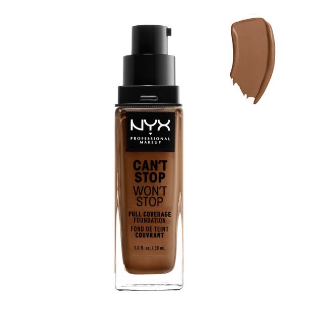 CAN\'T STOP WON\'T STOP full coverage foundation #cappucciono