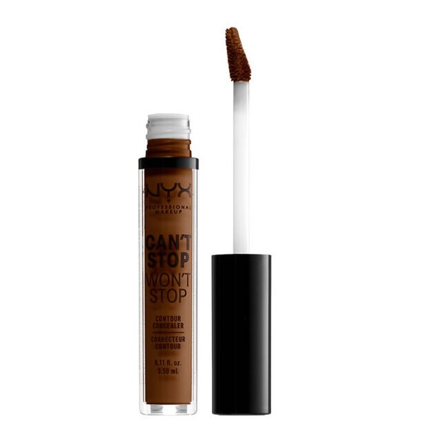 Nyx CanĆ‚Ā´t Stop WonĆ‚Ā´t Stop Full Coverage Contour Concealer Walnut 3