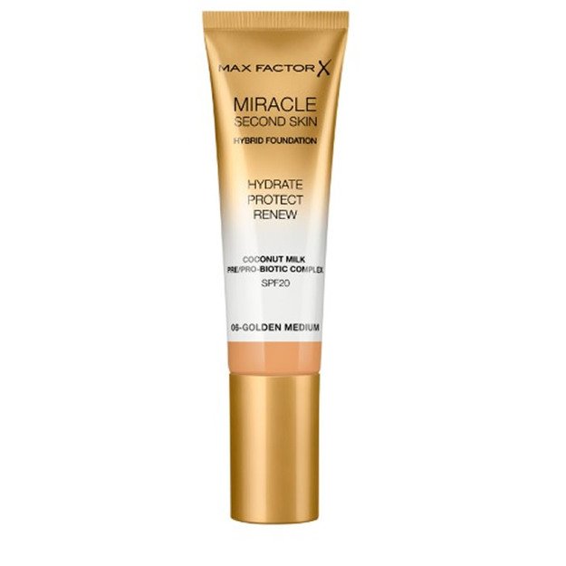 MIRACLE SECOND SKIN FOUNDATION 006 GOLDEN MEDIUM