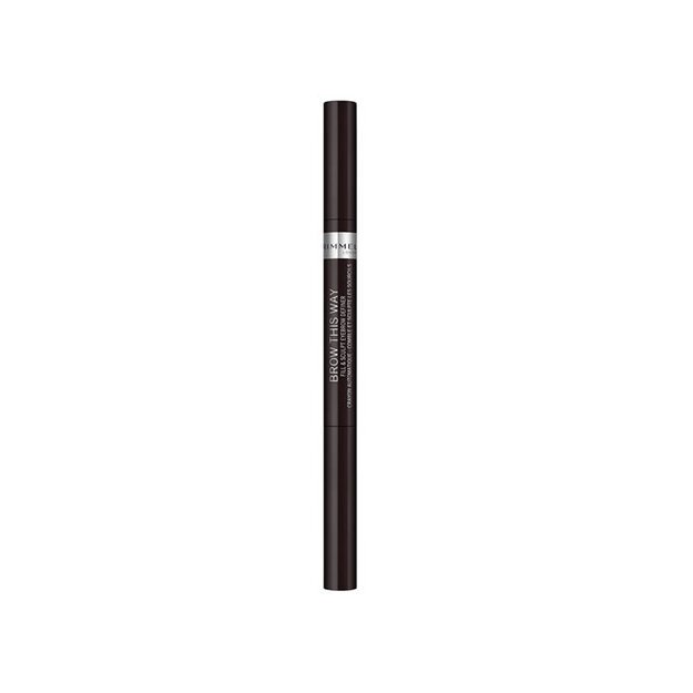 Rimmel London Brow This Way Fill And Sculp Eyebrow Definer 004 Soft Black 0.25g