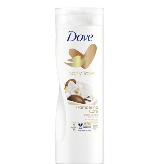 Dove Purely Pampering Shea Butter and Vanilla kūno pienelis 400 ml