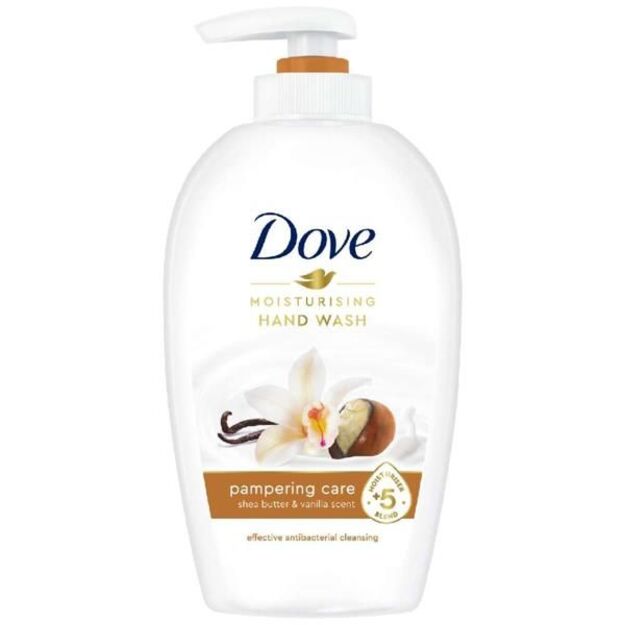Dove Purely Pampering Shea Butter and Vanilla muilas 250ml