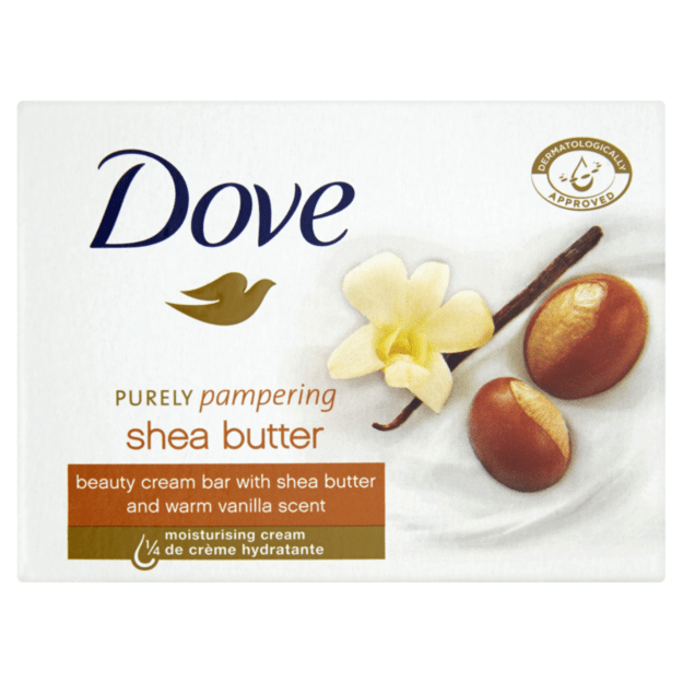 Dove Purely Pampering Shea Butter and Vanilla muilas 90 g