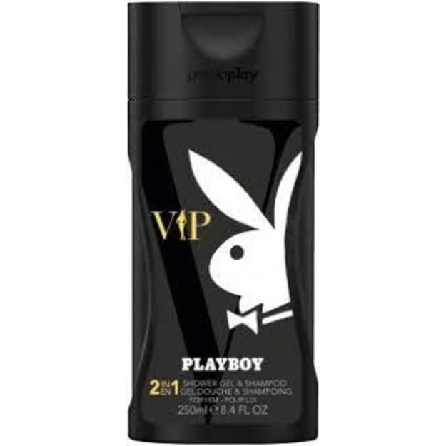Playboy Vip 2in1 šampūnas ir dušo želė 250 ml