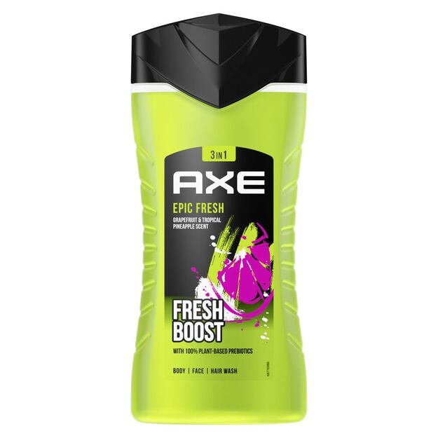 Axe Epic Fresh 3in1 dušo želė 250 ml