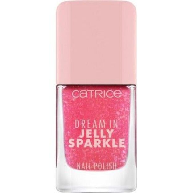 Catrice Dream In Jelly Sparkle nagų lakas with glitter flakes 030 Sweet Jellousy 10,5 ml