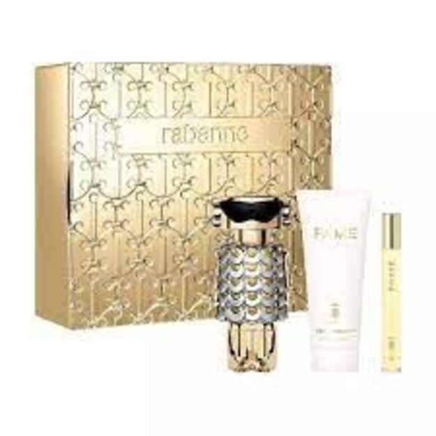 Rinkinys moterims FAME EDP 80ML+BODY 100ML+MINI 10ML