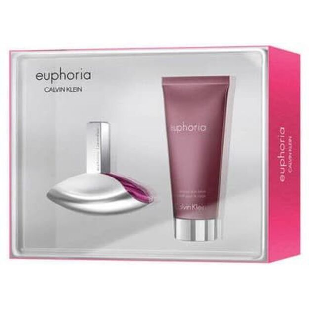 Calvin Klein Euphoria 3 vnt  rinkinys EDP 100ml