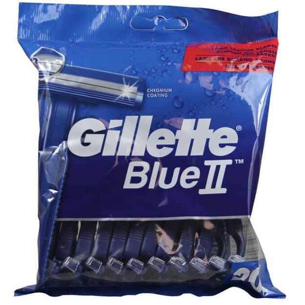 Gillette Blue Ii Disponsable Razors 20vnt 