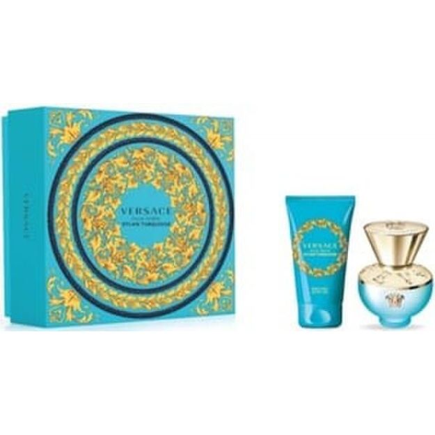 Versace Dylan Turquoise dušo želė ir EDP 30ml 50ml rinkinys moterims