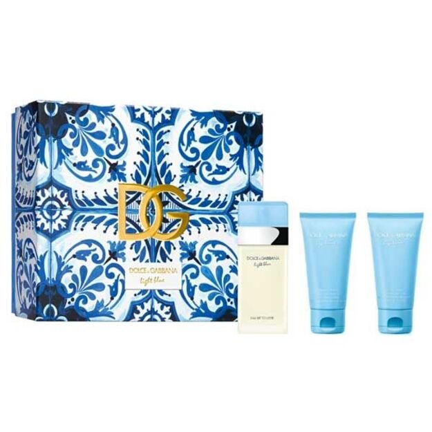 Dolce & Gabbana Light Blue EDT 50ml + Sg 50ml + Bc ( moterims) 50ml