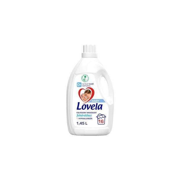 Lovela Baby White laundry Hypoallergenic,skalbiklis baltiems vaikų rūbams 16 skalb.  1,45 l