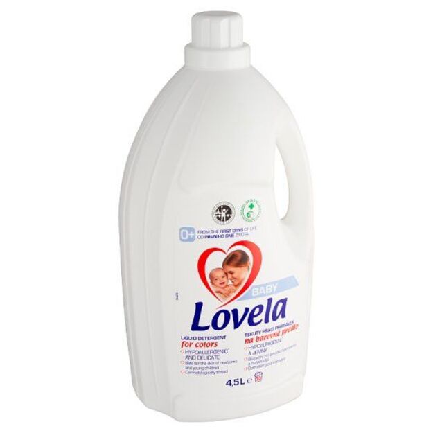 Lovela Baby Coloured linen Hypoallergenic, skalbiklis vaikų rūbų 50 skalb.  4.5 l