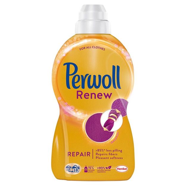 Perwoll Renew Repair skalbiklis 18 skalb.  990 ml