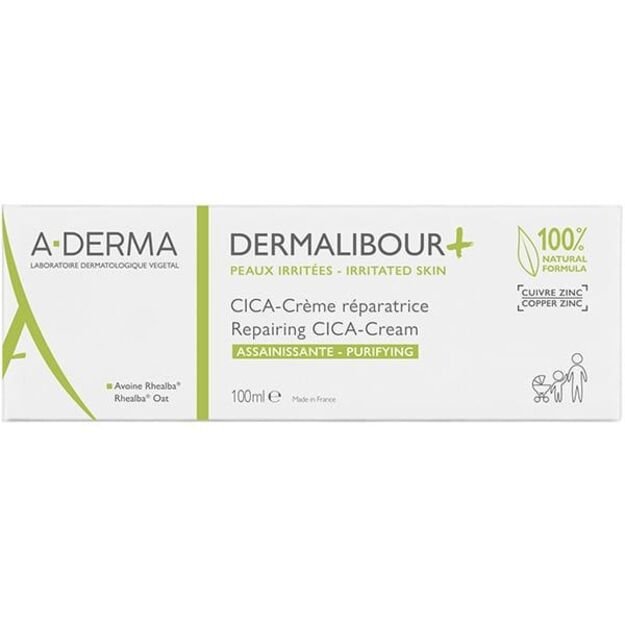 A-Derma Dermalibour + Reparatrice kremas  100ml