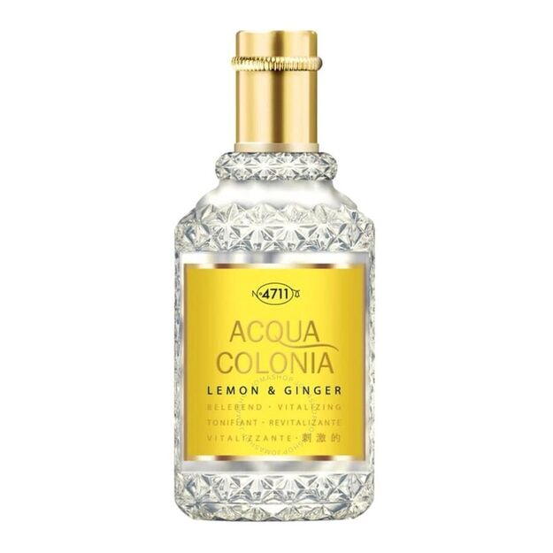 4711 Acqua Colonia Lemon & Ginger Unisex odekolonas 170ml