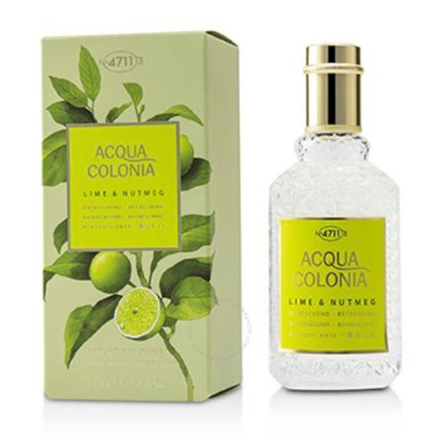 4711 Acqua Colonia Lime & Nutmeg odekolonas 50ml