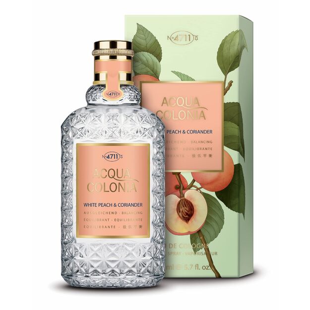 4711 Acqua Colonia White Peach & Coriander odekolonas 50ml