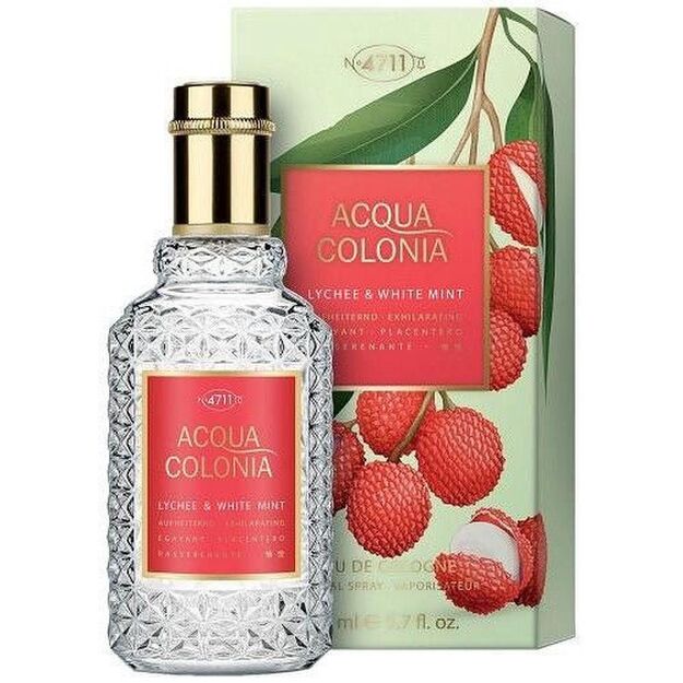 4711 Acqua Colonia Lychee & White Mint odekolonas 50ml