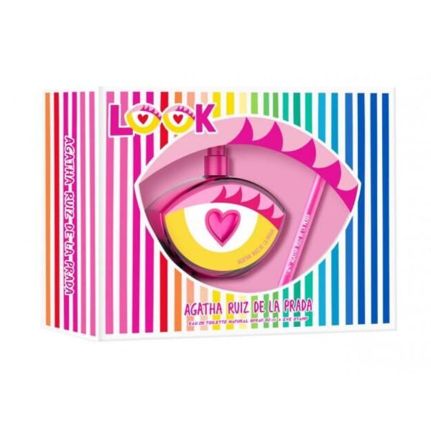 Agatha Ruiz De La Prada Est Agatha Look Col 80ml rinkinys