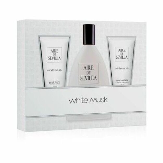 Aire De Sevilla White Musk Lote tualetinis vanduorinkinys 150ml