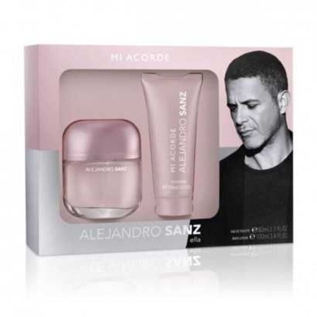 Alejandro Sanz Ella Mi Acorde tualetinis vanduo  80ml rinkinys 2 vnt.