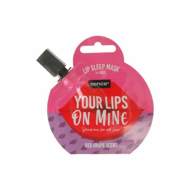 Sence Beauty Kiss Me GoodNight Lip Serum Red Grape Scent 5ml