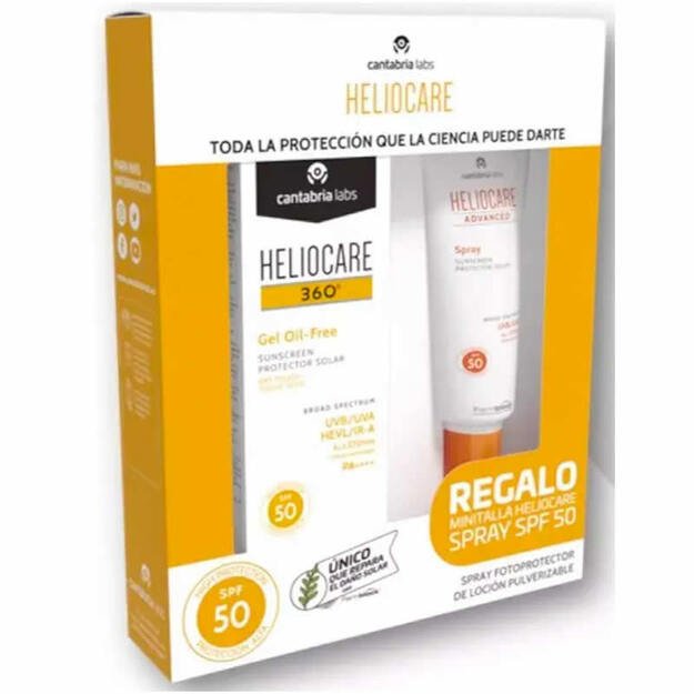 Heliocare 360Āŗ Oil Free Gel SPF50 50ml + Free Gift