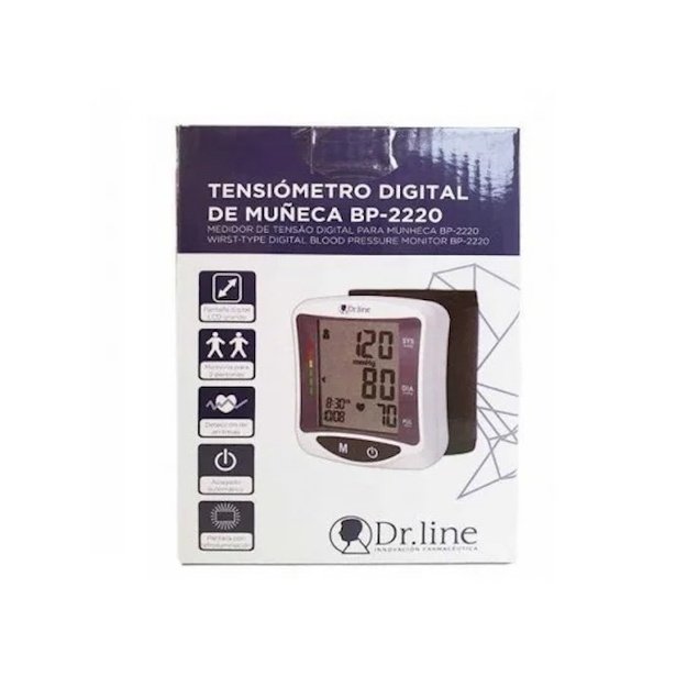 Digital Wrist Blood Pressure Monitor BP2220 Dr,Line